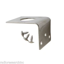 3/4" Hole NMO Mounting L-Bracket for Truck Groove Mobile Base Radio Antenna
