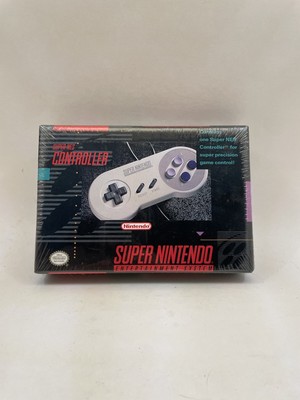 SNES Controller Super NES Nintendo 1991 OEM Authentic FACTORY SEALED BOX
