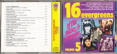 1 CD . 16 evergreens .. of the sixties & seventies vol.5