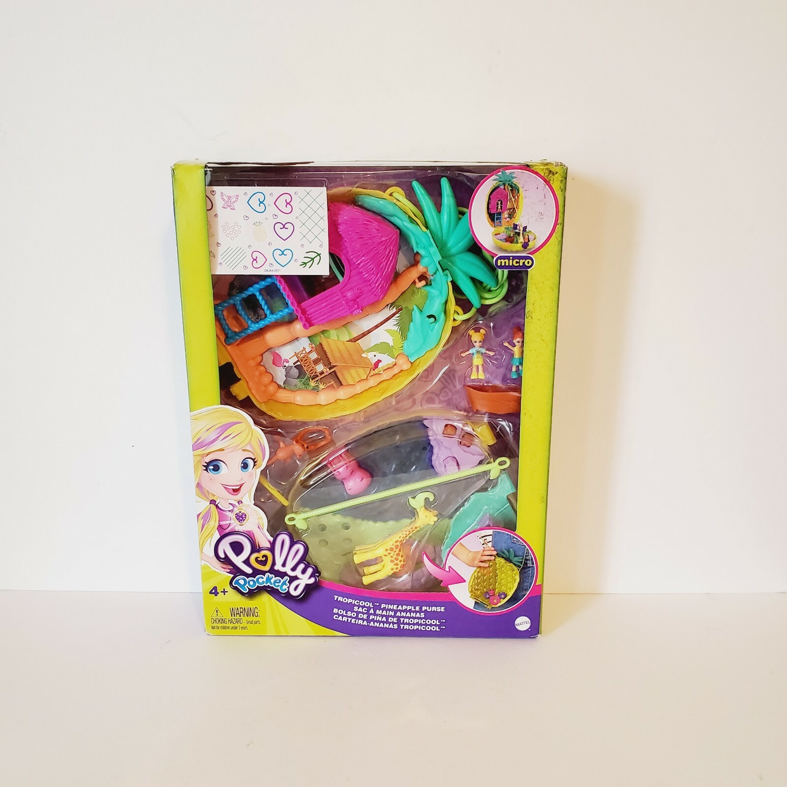 polly pocket tropicool pineapple