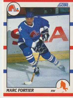 Score 1990 NHL Karte Quebec Nordiques #78 Marc Fortier