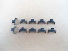10 Nos Old School Doorquarter Window Channel Clip 1930-50s Carstrucks 5368s