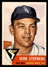 1953 TOPPS #270 VERN STEPHENS WHITE SOX EX-MT SET BREAK 548269 (KYCARDS)