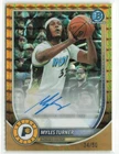 2025-26 Bowman Myles Turner #BCA-MT Gold Geometric Auto /50