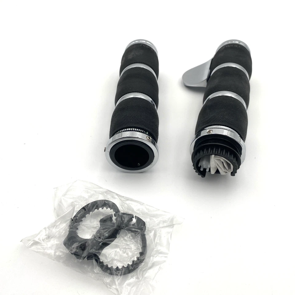 Empuñaduras Avon - MT-AIR-90-CH-B - Empuñaduras métricas Cruiser con Avon Boss, amortiguadas de aire Foto 4 de 4