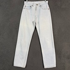 Vtg Levis 501 Jeans Mens 32x34 Fits 28x31 Blue Stone Wash Made in USA 90s