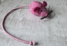 SIGIKID Miniatur Retro Stofftier MAUS ca. 6cm groß & No-Name-Hase ca. 8cm groß