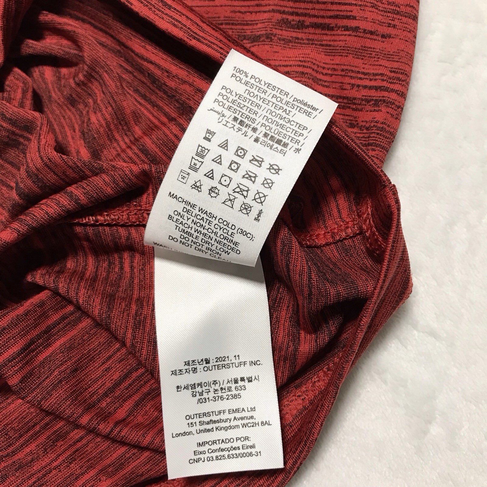 Men’s Cincinnati Reds Nike Red Authentic Collection Velocity Performance T-shirt thumbnail 9