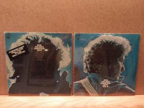 Bob Dylan. "Greatest Hits" & "Greatest Hits, Vol. 2" SEALED! Originals!