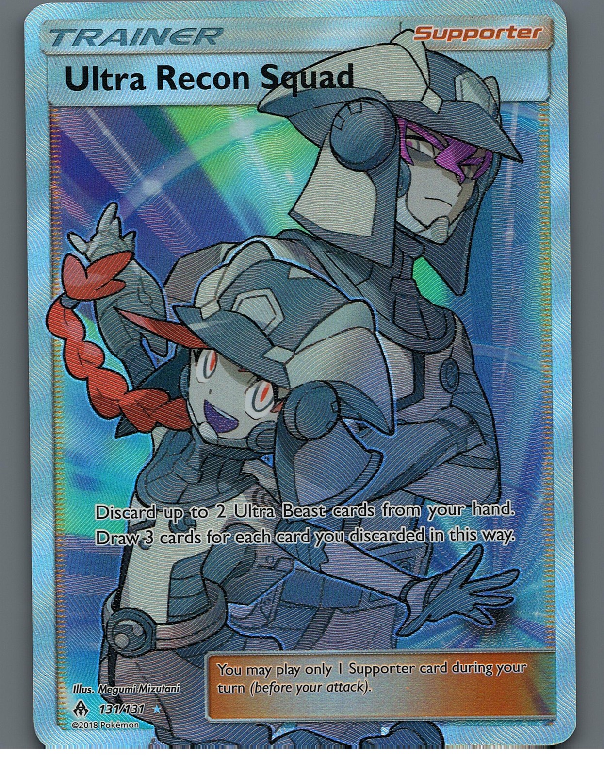 Ultra Recon Squad (Full Art) 131/131 SM - Forbidden Light NM