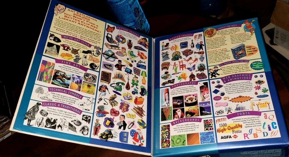 Nova Development Art Explosion 600,000 Images 29 CD-Roms & 1300 Page Book 2004 - Image 2 of 4