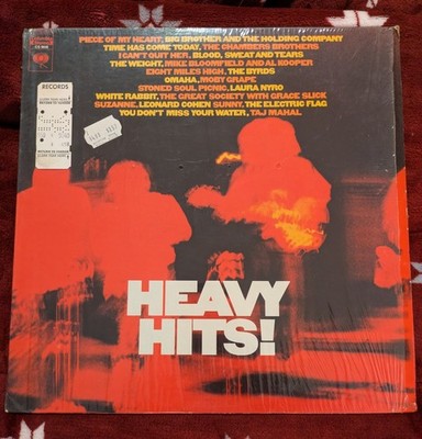 Heavy Hits Columbia Records 12'' Vinyl CS-9840 33RPM Stereo Classic Rock HIFI