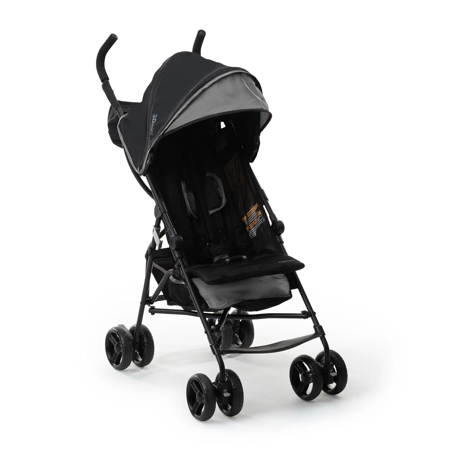 Cochecito 3D Mini Ligero para Plegable Multiposicion Toldo Visera Viaje Gris