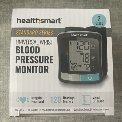 #ad MABIS One Size Fits Most Cuff Wrist Home Automatic Digital Blood Pressure $35.00