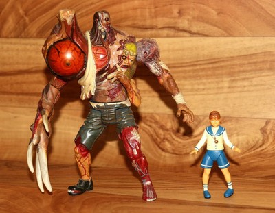 Resident EVIL 2 William Birkin & Sherry Action Figure Toybiz TOY BIZ