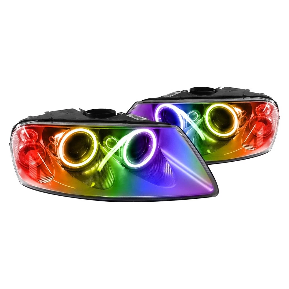 Surface Halo Head Lights LED Add On by Oracle Lighting ColorSHIFT 2529-330 Foto 3 de 4