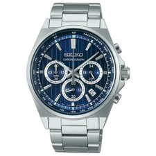   SEIKO  Selection SBTR033 Chronograph Analog Quartz Date JAPAN Men's Watch DDP