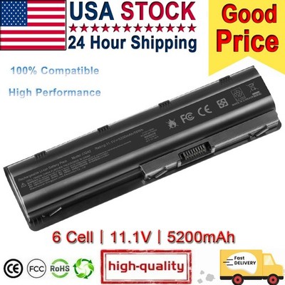 LOT 1-50 593553-001 MU06 Battery for HP 2000 Notebook CQ56 CQ32 CQ42 G62 G72 G56