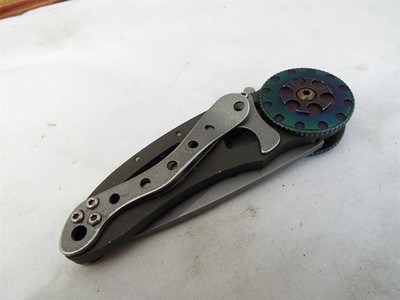 3 CRKT Folding Pocket Knives 5212 Rollock Van Hoy Snap Lock Fire