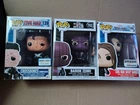 Lot (3) Funko POP Marvel  Bucky #1148, Baron Zemo #702  Crossbones#139
