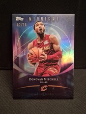 2025-26 Topps Midnight Donovan Mitchell / 75 Cleveland Cavaliers 19 SP Refractor