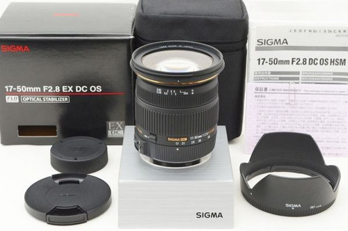 SIGMA 17-50mm F2.8 EX DC OS HSM Original box Accessories for Nikon 25020704 - Picture 1 of 7