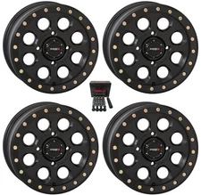 System 3 SB-7 Beadlock 14" Wheels Black (4+3) Textron Wildcat XX (4)