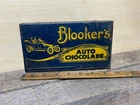 Blooker's Motoring Chocolate Auto Chocolade Car Image Tin c1910