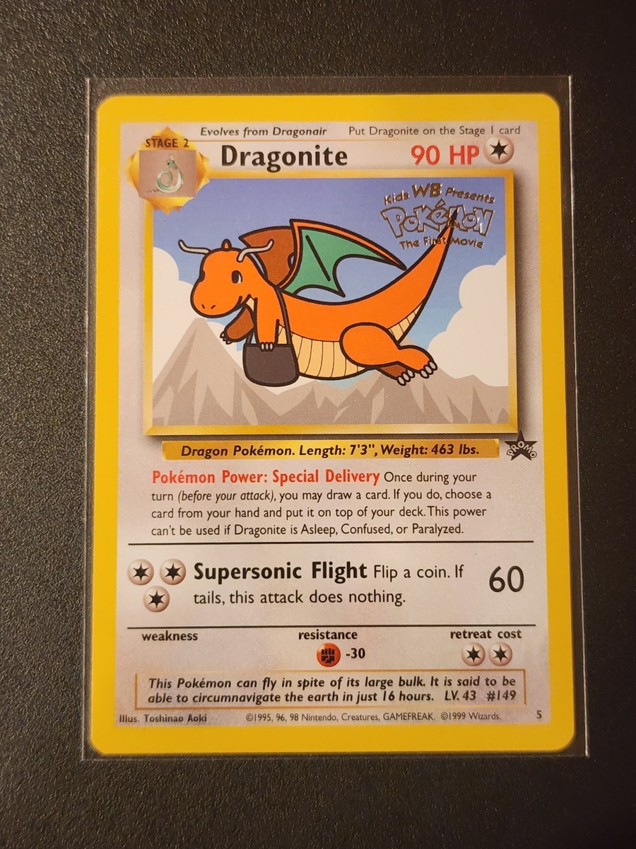 pokemon movie dragonite card Charizard · Base First Edition #4 (Shadowless) main image 0