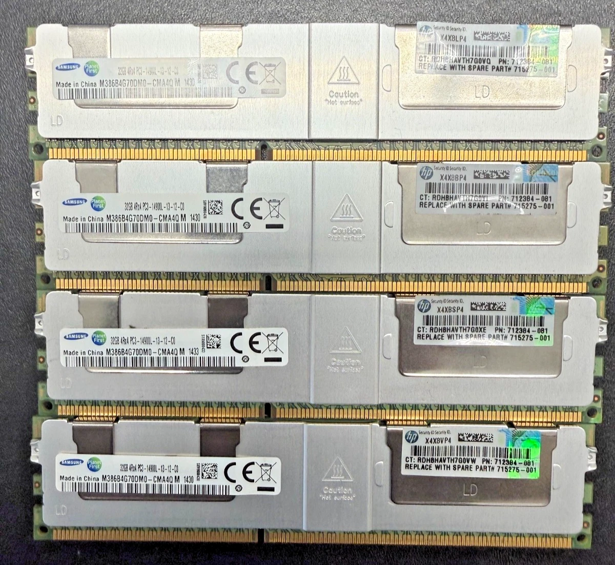 Samsung PC3-14900 (DDR3-1866) Bus Speed Server RAM 32 GB Capacity
