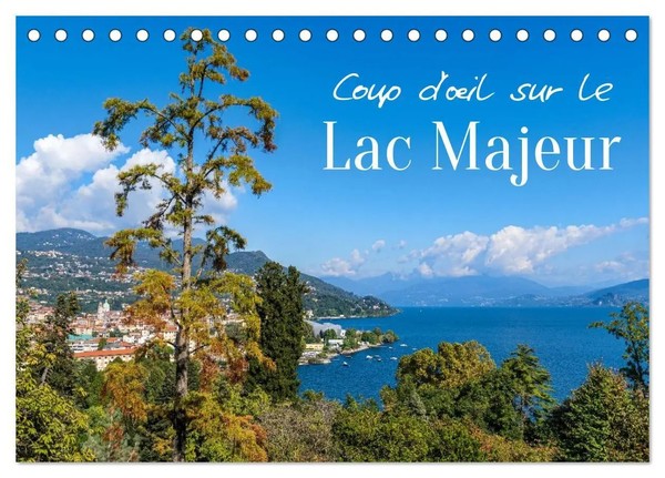 Elisabeth Schittenhelm | Coup D'¿Il Sur Le Lac Majeur (Calendrier De Bureau...-image