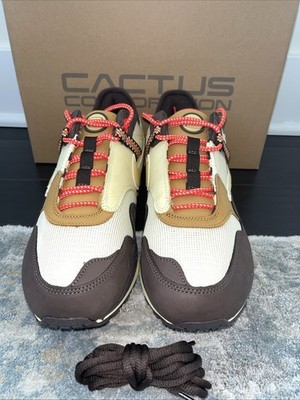 Nike Air Max 1 Travis Scott Cactus Jack Baroque Brown Size 12 DO9392-200