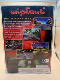 Wipeout (Sega Saturn, 1996) Complete CIB - Beautiful Copy