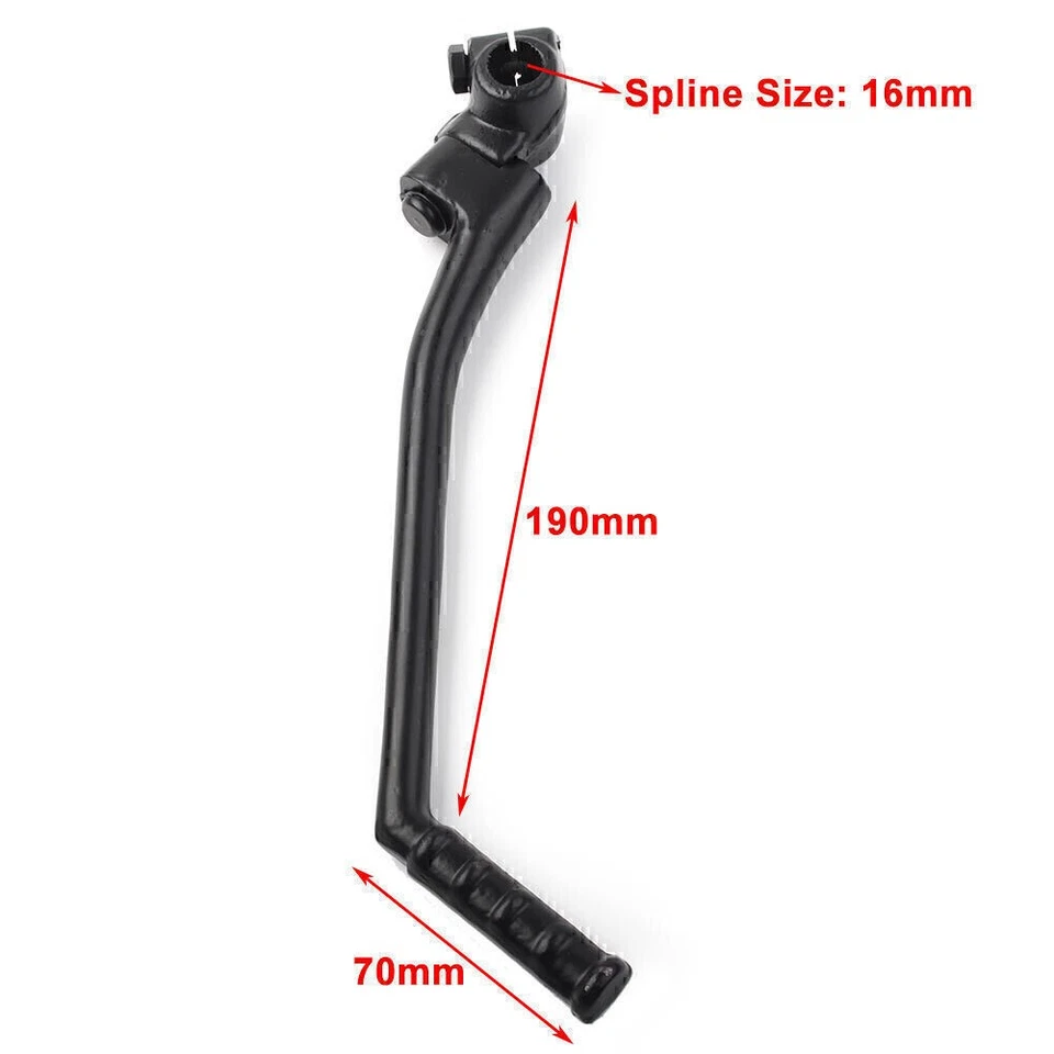 Pedal de palanca de arranque para brazo de arranque Honda XR200R XR250 XR250L XR250R Foto 2 de 4