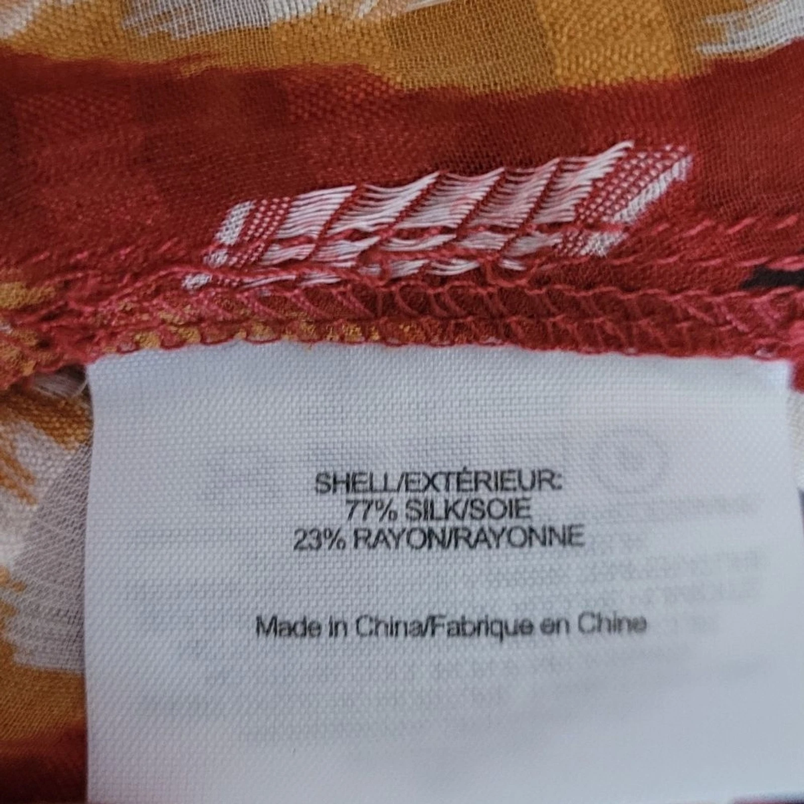 Abito Tory Burch misto seta fantasia multicolore taglia 8