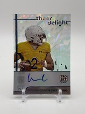 Chevan Cordeiro 2024 Pro Set Sheer Delight Autograph /5 San Jose State Spartans