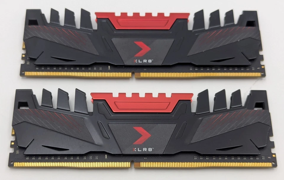 PNY XLR8 16GB(2×8GB) DDR4 RAM PC4-21300 2666MHZ CL16 MEMORY 1.2V Dual Channel - Image 3 of 4