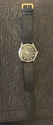 Rare Vintage Men's Certina Watch + Original Watchband Gold Plated Buckle.