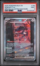2025 POKEMON BLK EN-BLACK BOLT SPECIAL ILLUSTRATION RARE #169 GENESECT EX PSA 9