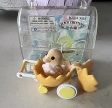 Calico Critters Baby Duck Darling Duckling One Duck Baby Carriage