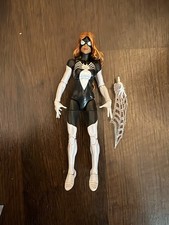 Marvel Legends Spider-Woman Action Figure Molten Man BAF Complete