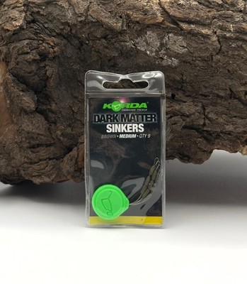 Korda Sinkers Medium Gravel Brown 9 Stück Dark Matter Wolfram Sinker NEW OVP
