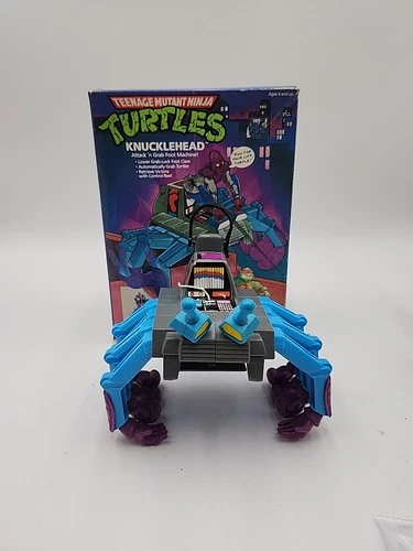 Knucklehead Teenage Mutant Ninja Turtles TMNT 1988 Playmates Vehicle W/ BOX