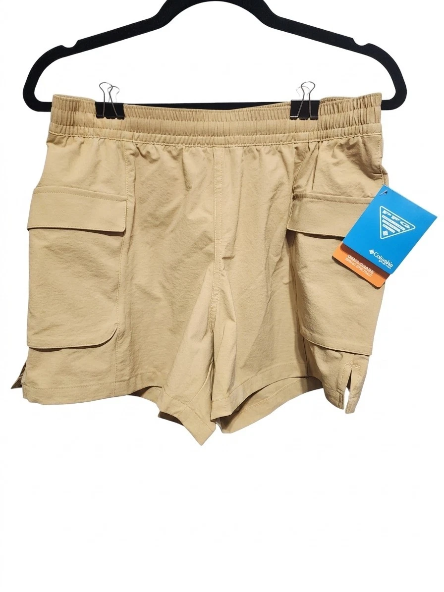 Columbia PFG Women’s Size S Beige Cargo Shorts Omni-Shade UPF 50, Cargo Pockets
Opens in a new windo