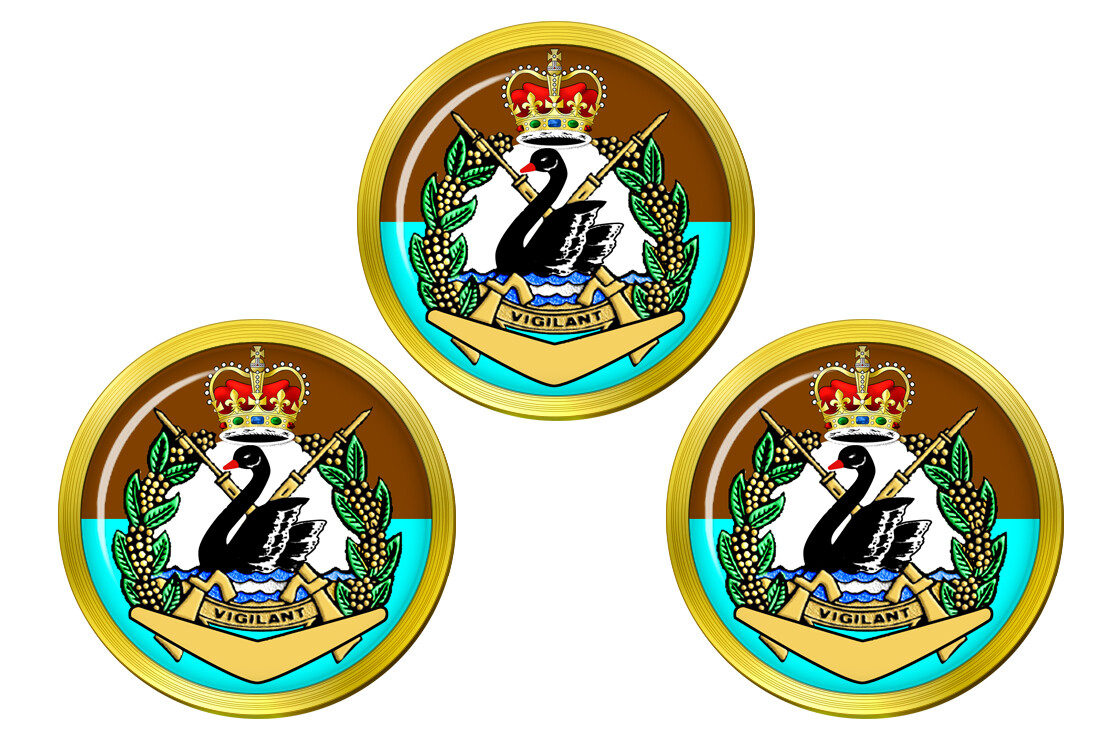 Royal Western Australia Regiment (Australian Army) Golf Ball Markers