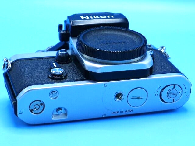Nikon F2 35mm SLR Film Camera Body + Photomic DP-1 Finder + Manual.