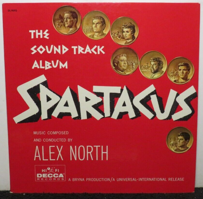 SPARTACUS オリジナルサウンドトラック SPARTACUS SOUNDTRACK (VG+) DL-9092 LP VINYL RECORD | eBay