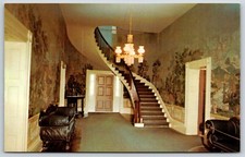 Postcard Entrance Hall The Hermitage Home Of General Andrew Jackson Nashville TN