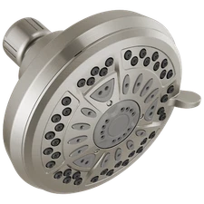 Delta 6-Setting Shower Head Satin Nickel-Certified Refurbished
