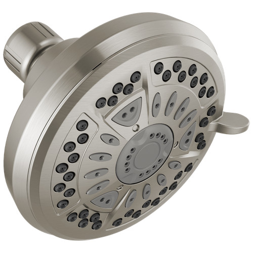 Delta 6-Setting Shower Head Satin Nickel-Certified Refurbished